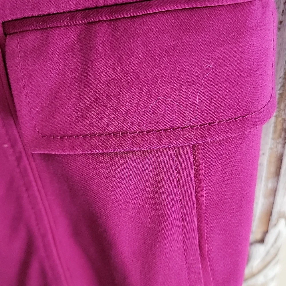 White House Black Market Fuchsia Blazer - Picture 2 of 8